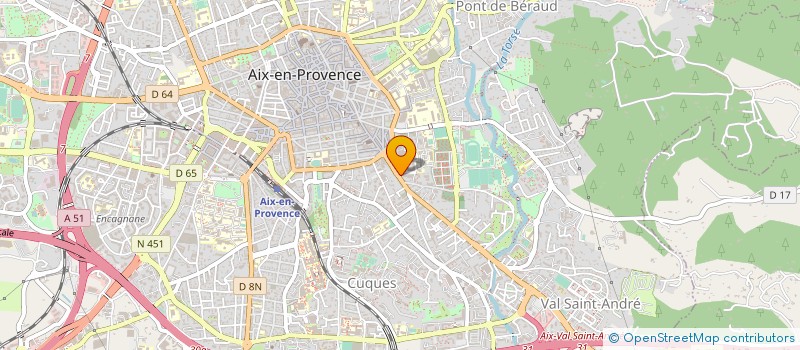 localisation de l'entreprise SOCIETE DE TRAVAUX DU PAYS D'AIX à AIX-EN-PROVENCE