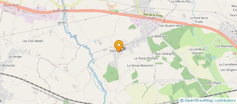 localisation de l'entreprise SOCIETE DE TRAVAUX DU PENTHIEVRE à LAMBALLE-ARMOR