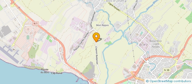 localisation de l'entreprise SOCIETE DE TRAVAUX ELECTRIQUES à SAINT-PIERRE