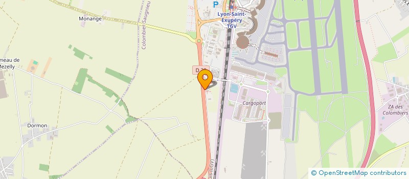 localisation de l'entreprise SOCIETE DE TRAVAUX ELECTRIQUES DU BUGEY  COLOMBIER-SAUGNIEU