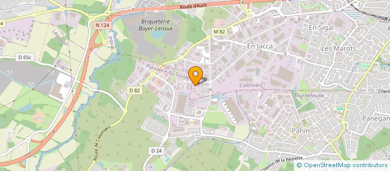 localisation de l'entreprise SOCIETE DE TRAVAUX ELECTRIQUES NAVARRO à COLOMIERS
