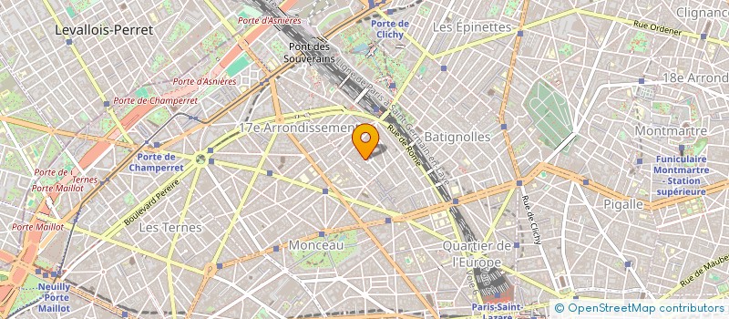 localisation de l'entreprise SOCIETE DE TRAVAUX EN BATIMENTS GENERAUX  PARIS