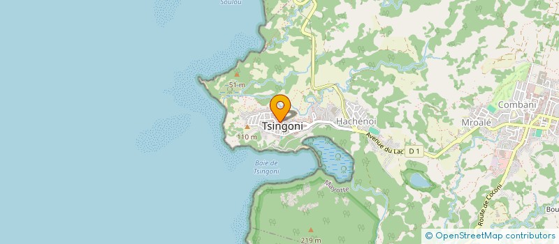 localisation de l'entreprise SOCIETE DE TRAVAUX ENERGIE ET SERVICES à TSINGONI