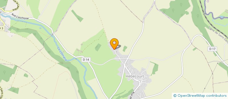 localisation de l'entreprise SOCIETE DE TRAVAUX ET AMENAGEMENTS EXTERIEUR  HEBECOURT