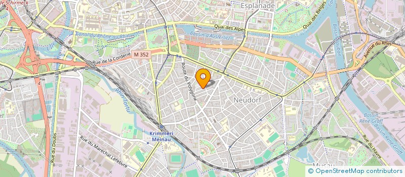 localisation de l'entreprise SOCIETE DE TRAVAUX ET DE COORDINATION à STRASBOURG