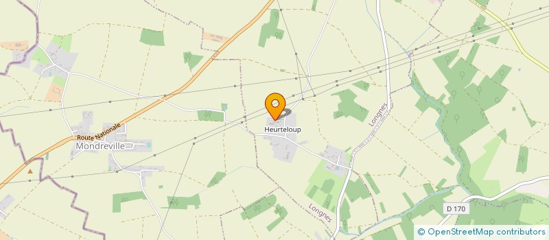 localisation de l'entreprise SOCIETE DE TRAVAUX ET DE LOCATION DU HEURTELOUP à LONGNES