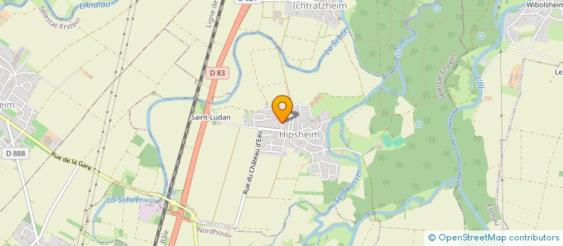 localisation de l'entreprise SOCIETE DE TRAVAUX ET DE MATERIAUX à SCHAEFFERSHEIM