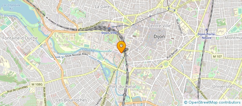 localisation de l'entreprise SOCIETE DE TRAVAUX ET ESPACES VERTS à DIJON
