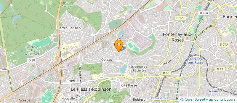 localisation de l'entreprise SOCIETE DE TRAVAUX ET NETTOYAGE à LE PLESSIS-ROBINSON