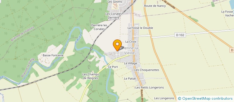 localisation de l'entreprise SOCIETE DE TRAVAUX FORESTIER AUBOISE  BRIENNE-LA-VIEILLE