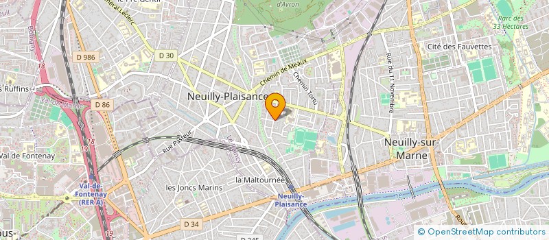 localisation de l'entreprise SOCIETE DE TRAVAUX ILE DE FRANCE PARIS  NEUILLY-PLAISANCE