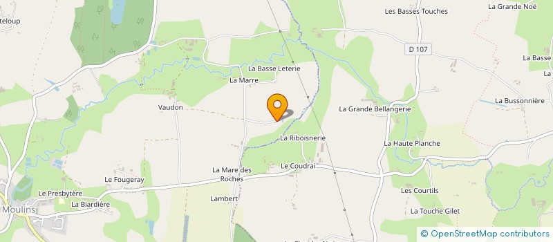 localisation de l'entreprise SOCIETE DE TRAVAUX JEULAND PERE ET FILS  BAIS