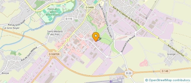 localisation de l'entreprise SOCIETE DE TRAVAUX MATERIAUX ET TRAVAUX PUBLICS à FONTENAY-LE-COMTE