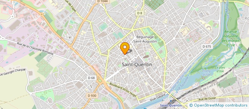 localisation de l'entreprise SOCIETE DE TRAVAUX MECANOGRAPHIQUES à SAINT-QUENTIN