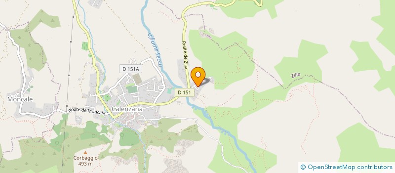 localisation de l'entreprise SOCIETE DE TRAVAUX POUR LE BATIMENT à CALENZANA