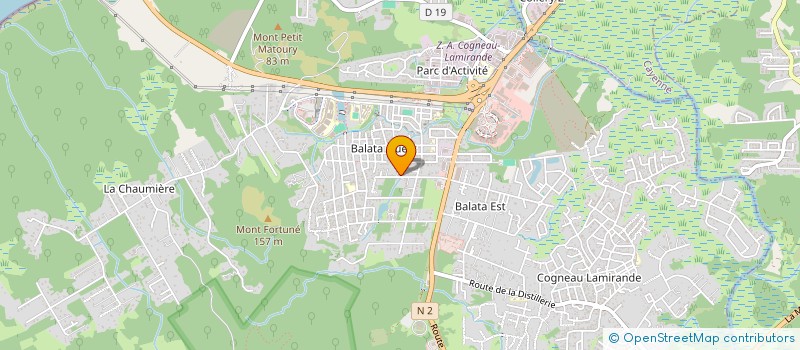 localisation de l'entreprise SOCIETE DE TRAVAUX PUBLIC ET VRD à MATOURY