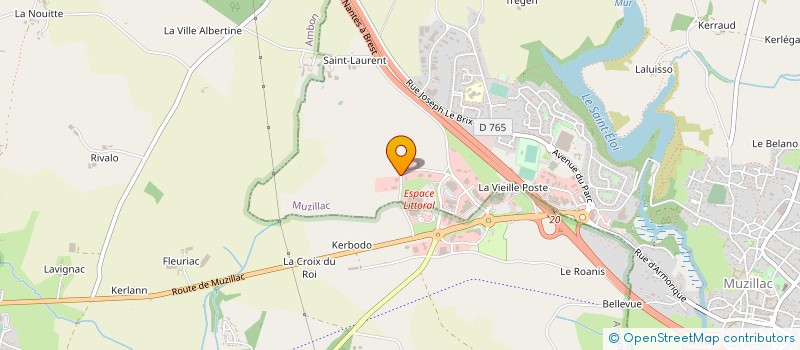 localisation de l'entreprise SOCIETE DE TRAVAUX PUBLICS DU GOLFE à MUZILLAC