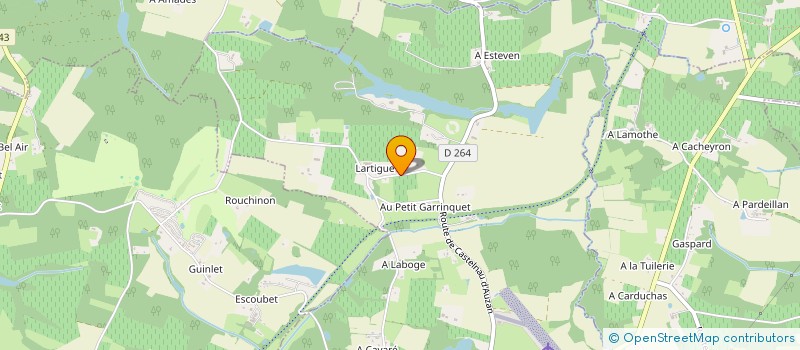 localisation de l'entreprise SOCIETE DE TRAVAUX PUBLICS ELUSATE à EAUZE