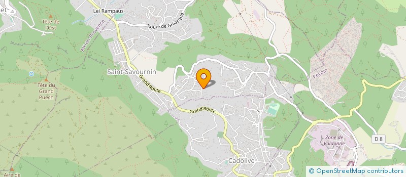 localisation de l'entreprise SOCIETE DE TRAVAUX PUBLICS ET BATIMENTS à SAINT-SAVOURNIN