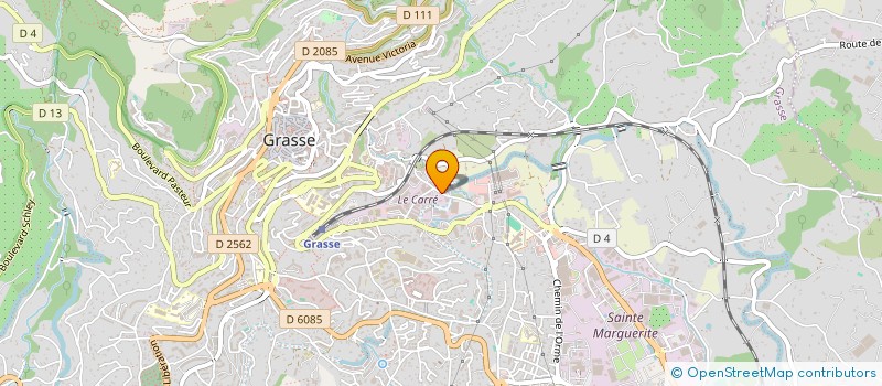 localisation de l'entreprise SOCIETE DE TRAVAUX PUBLICS ET FERROVIAIRES à GRASSE