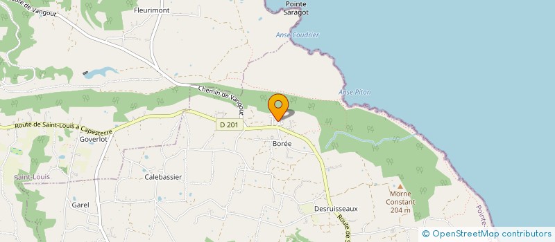 localisation de l'entreprise SOCIETE DE TRAVAUX PUBLICS NERE à CAPESTERRE-DE-MARIE-GALANTE