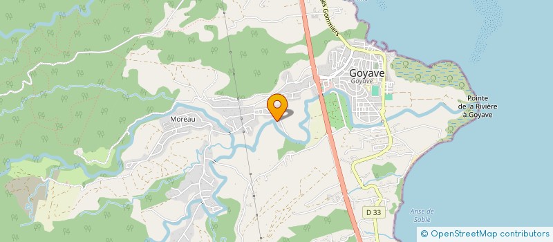 localisation de l'entreprise SOCIETE DE TRAVAUX TOUS CORPS D'ET à GOYAVE