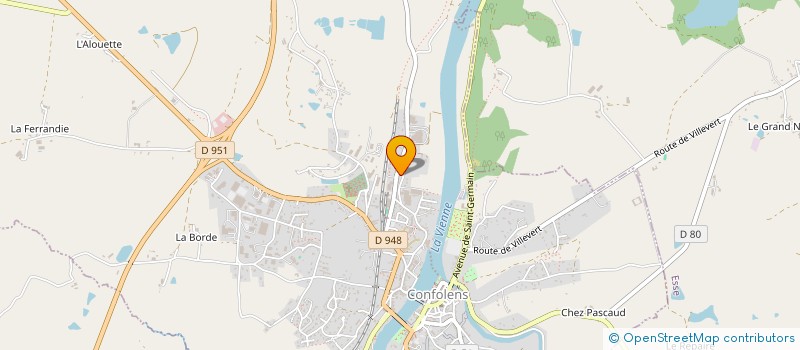 localisation de l'entreprise SOCIETE DE TRIPERIE D'AMBERNAC à CONFOLENS