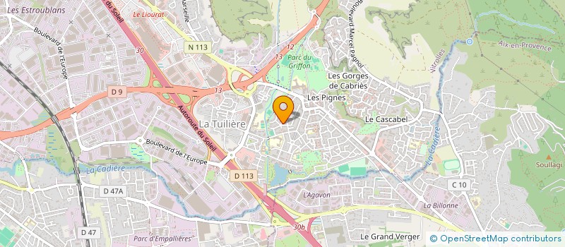 localisation de l'entreprise SOCIETE DE TUYAUTERIE ET DE SOUDURE PROVENCALE à VITROLLES