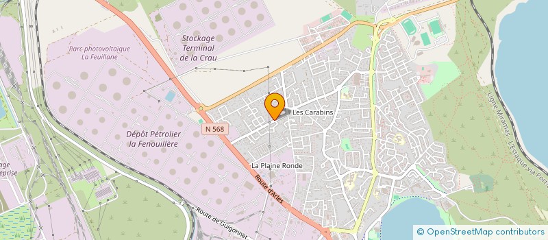 localisation de l'entreprise SOCIETE DE TUYAUTERIE GENERALE à FOS-SUR-MER