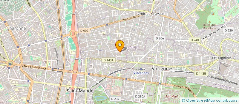 localisation de l'entreprise SOCIETE DE TUYAUTERIE PARISIENNE à MONTREUIL