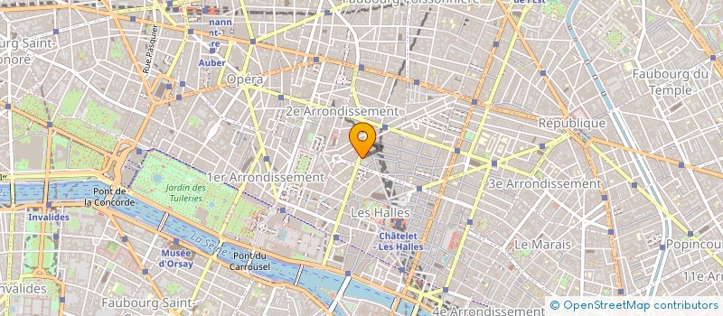 localisation de l'entreprise SOCIETE DE VALMARHE à PARIS