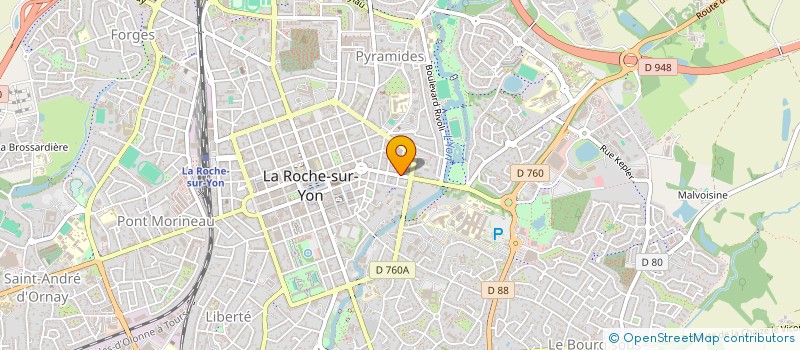 localisation de l'entreprise SOCIETE DE VALORISATION DES CAFES DU CAMEROUM - SOVACCAM FRANCE à LA ROCHE-SUR-YON