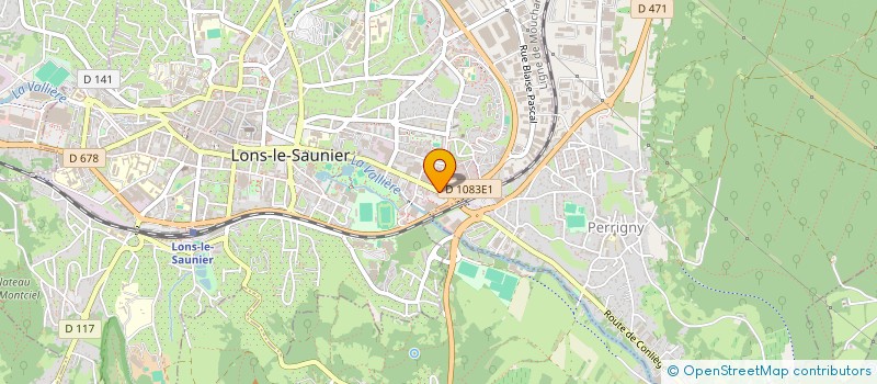 localisation de l'entreprise SOCIETE DE VEHICULES AUTOMOBILES à LONS-LE-SAUNIER
