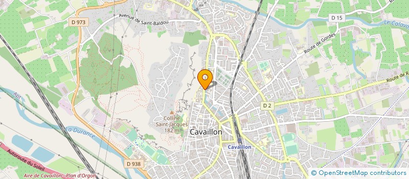 localisation de l'entreprise SOCIETE DE VENTE DE MACHINES A CAFE à CAVAILLON