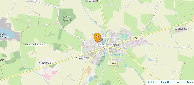 localisation de l'entreprise SOCIETE DE VENTE DE MAISONS INDIVIDUELLES OUEST à LONGUENEE-EN-ANJOU