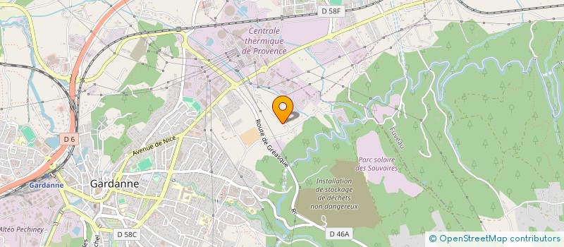 localisation de l'entreprise SOCIETE DE VENTE DE PRODUITS PETROLIERS à GARDANNE