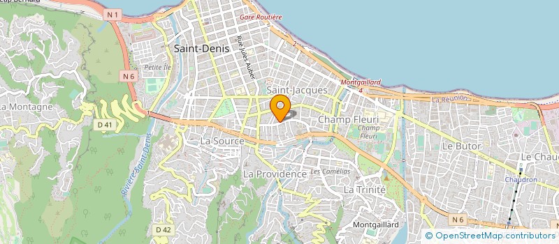 localisation de l'entreprise SOCIETE DE VENTE ET DE DISTRIBUTION à SAINT-DENIS