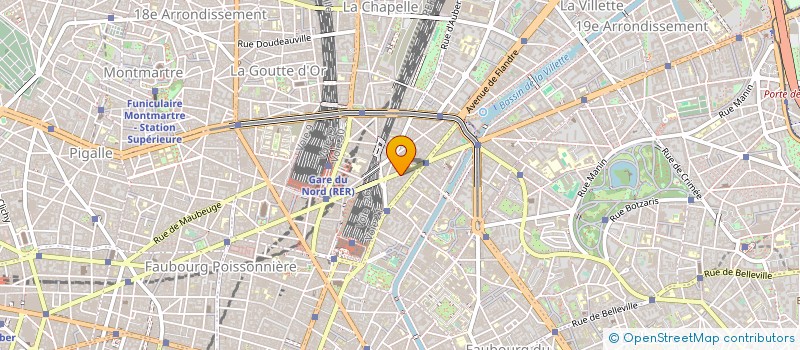 localisation de l'entreprise SOCIETE DE VENTE ET DEPANNAGE D'APPAREILS MENAGERS à PARIS