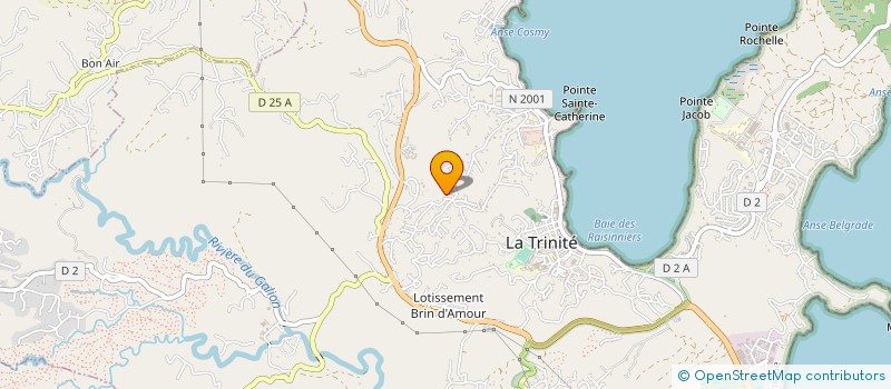 localisation de l'entreprise SOCIETE DE VENTE ET LOCATION DE MATERIELS  TRINITE