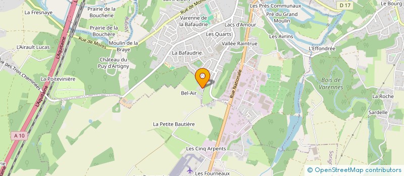 localisation de l'entreprise SOCIETE DE VENTES GRAPHIQUES à VEIGNE