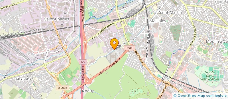 localisation de l'entreprise SOCIETE DE VENTES VOLONTAIRES RUFFAT à PERPIGNAN