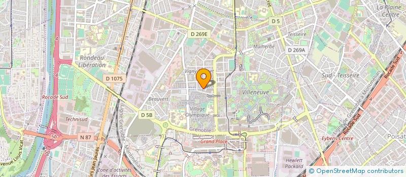 localisation de l'entreprise SOCIETE DE VIDEO & SURVEILLANCE DE GRENOBLE à GRENOBLE