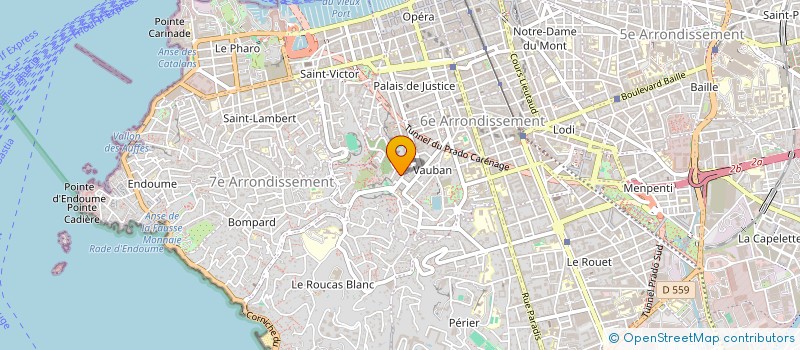 localisation de l'entreprise SOCIETE DE VIE APOSTOLIQUE DONUM DEI à MARSEILLE