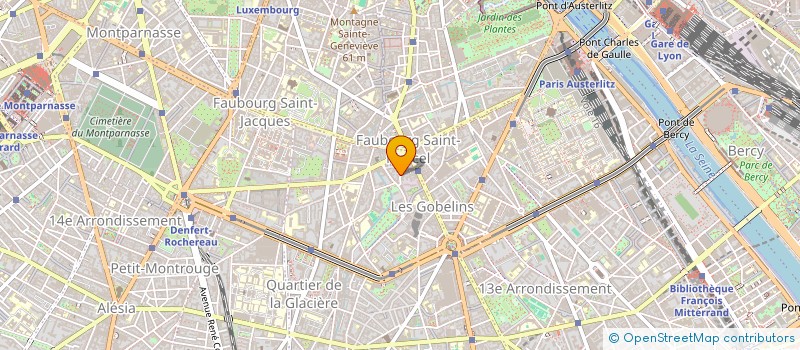 localisation de l'entreprise SOCIETE DECO PASSION  PARIS