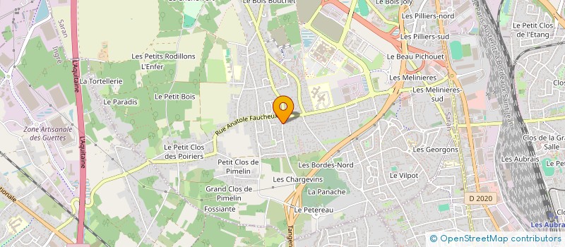 localisation de l'entreprise SOCIETE DECO RENOV' à SARAN