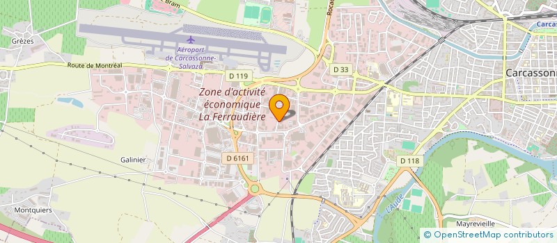 localisation de l'entreprise SOCIETE DEFOUAD à CARCASSONNE