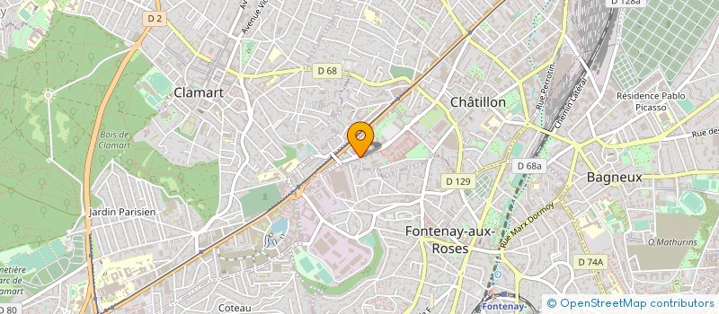 localisation de l'entreprise SOCIETE DEGIVRY à CHATILLON