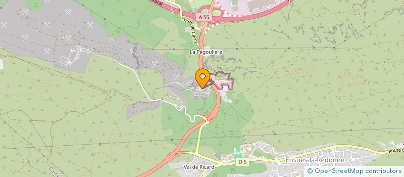 localisation de l'entreprise SOCIETE DELAGUILA à ENSUES-LA-REDONNE