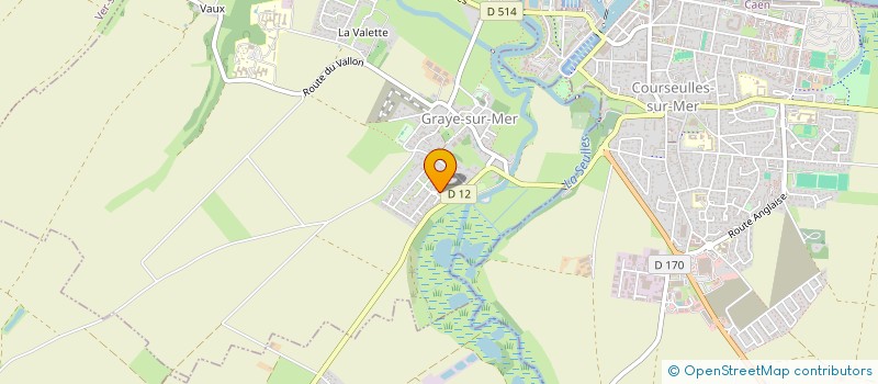 localisation de l'entreprise SOCIETE DELAUNAY ELECTRICITE  GRAYE-SUR-MER