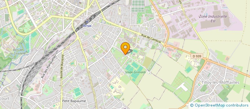 localisation de l'entreprise SOCIETE DELCROIX à ARRAS